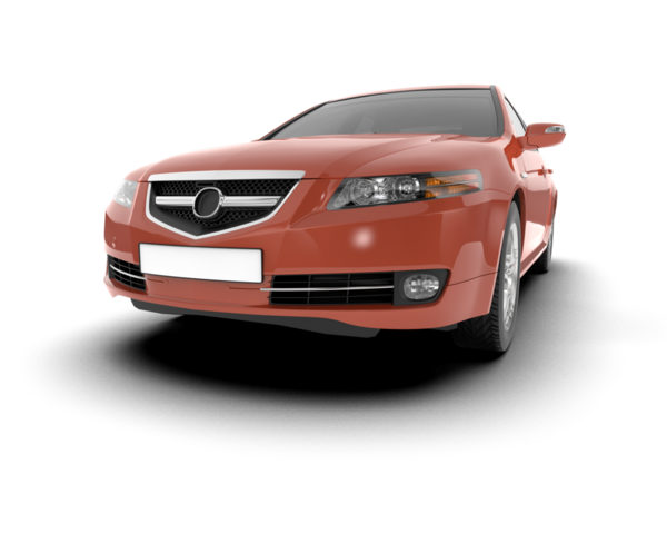 Beyaz arka planda izole edilmiş modern lüks araba. 3d oluşturma