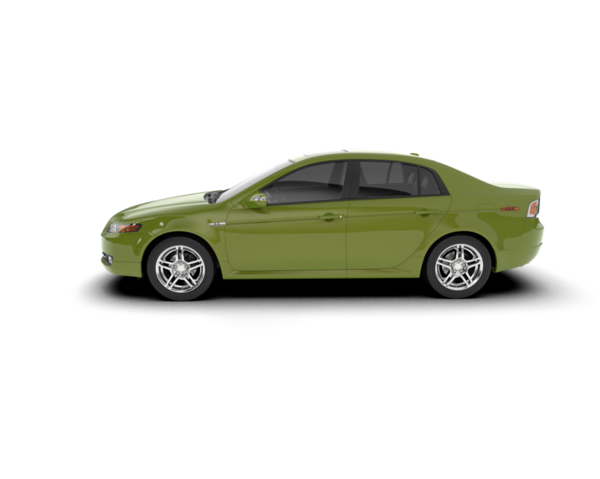 gerçekçi 3 boyutlu sedan araba çizimi