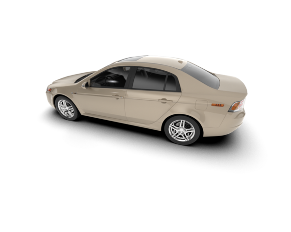 - Araba. Beyaz arkaplanda 3D görüntüleme.