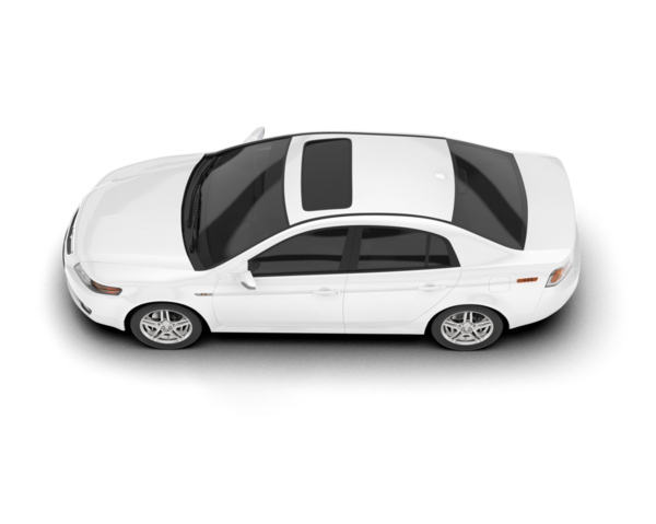 beyaz arka planlı modern araba