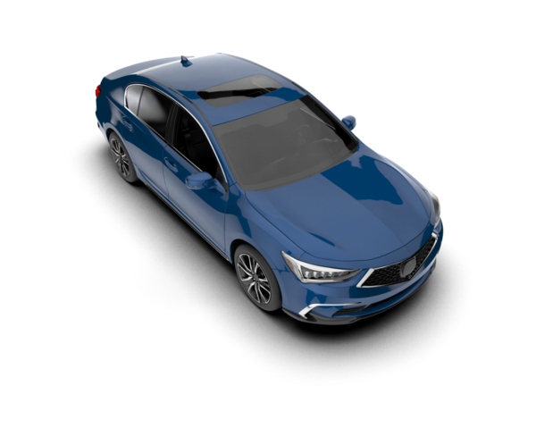Beyaz arka planda bir araba. 3D görüntüleme - izole et