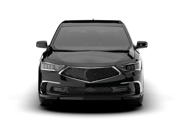 Modern siyah lüks SUV. 3d illüstrasyon