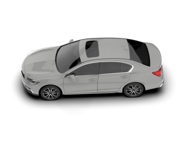 beyaz arka planda modern araba