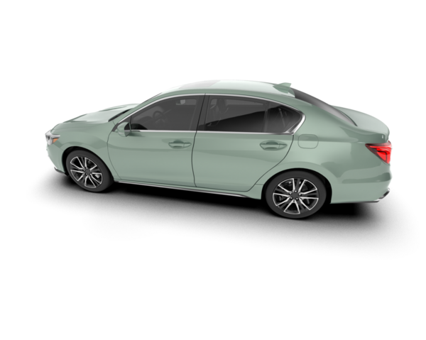 Modern araba arka planda izole edilmiş. 3d oluşturma.