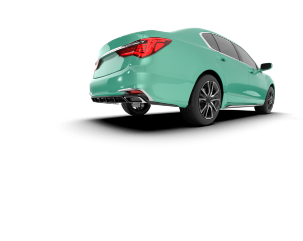 Elektrikli arabası, beyaz arka planda arabası var. 3 Boyutlu Hazırlama