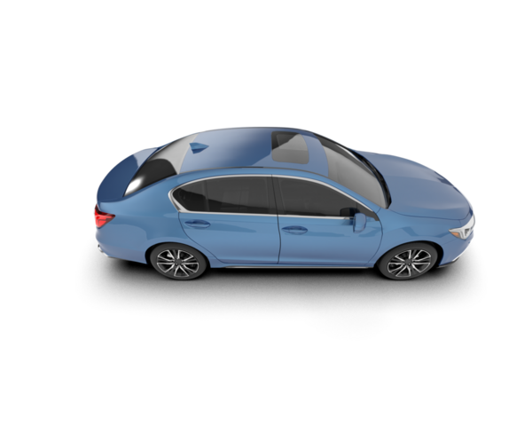 beyaz arkaplanda gerçekçi bir araba.