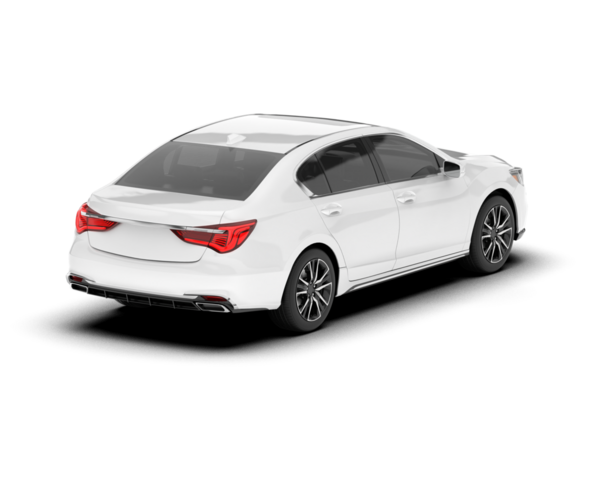 gerçekçi 3 boyutlu sedan.