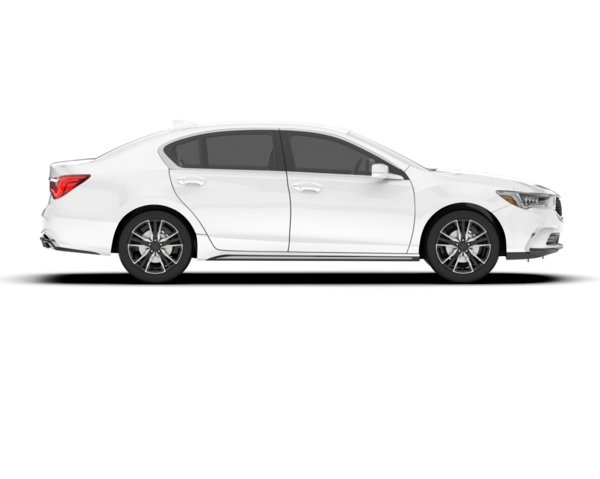 Beyaz arka planda bir araba. yüksek kalite.