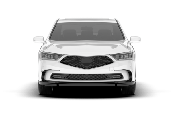 Arka planda izole edilmiş gerçekçi bir SUV aracı. 3D görüntüleme - illüstrasyon