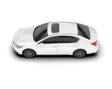 araba beyaz arkaplanda izole edildi