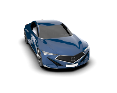 gerçekçi 3 boyutlu araba çizimi