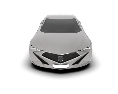 gerçekçi 3 boyutlu araba görüntüsü