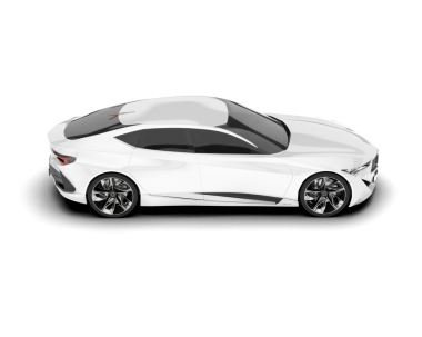 beyaz renkli gerçekçi bir araba.