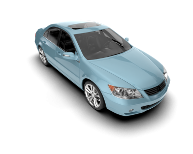 lüks mavi spor araba