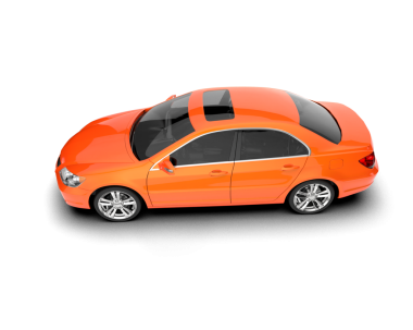 modern lüks araba beyaz izole