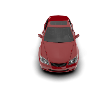 Siyah arka planda bir araba. yüksek çözünürlüklü 3d görüntüleme