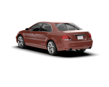 Araba sedanı. yüksek kaliteli resimleme