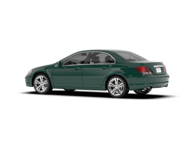 araba beyazda izole edildi.