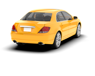 modern sedan araba beyaz arka planda izole