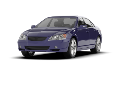 modern araba beyaz arkaplanda izole edildi