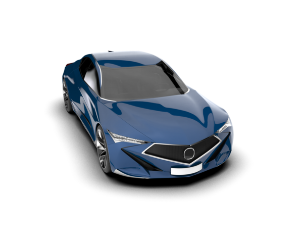 gerçekçi 3 boyutlu araba çizimi