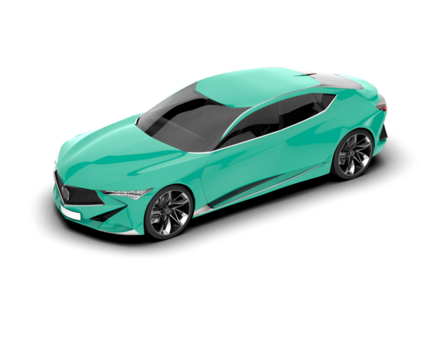 gerçekçi modern spor araba. Spor arabanın vektör çizimi. ön görünüm.