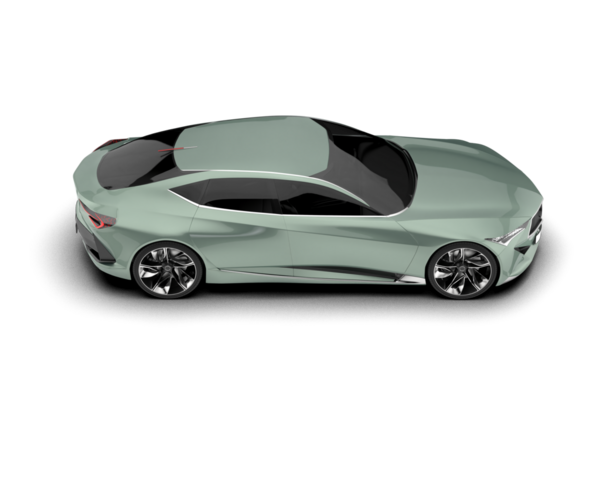 3 boyutlu lüks bir araba.