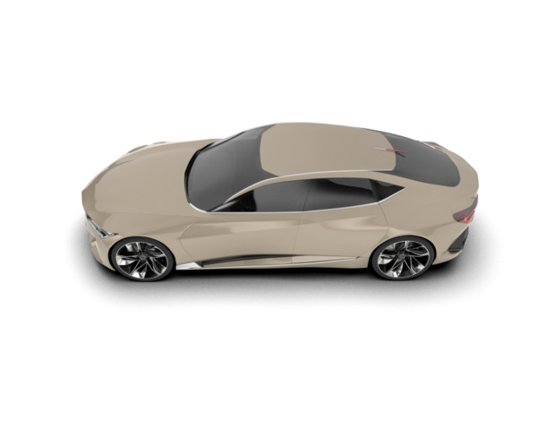 Beyaz arka planda bir araba. vektör