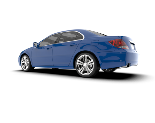 modern araba beyaz arka planda izole edildi. 3 boyutlu görüntüleme