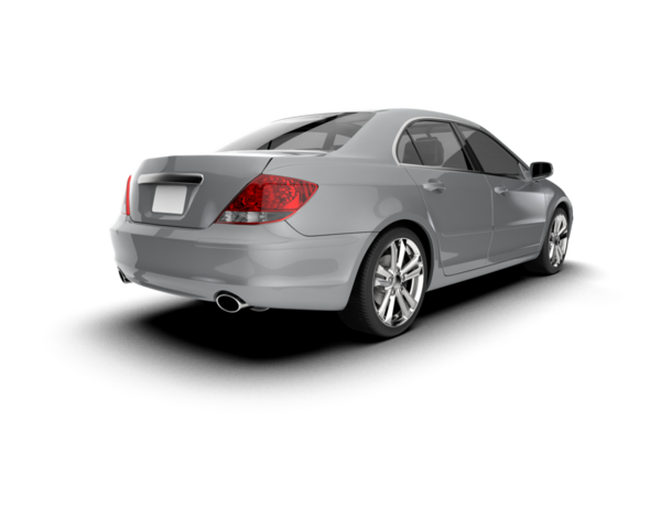 modern lüks araba izole