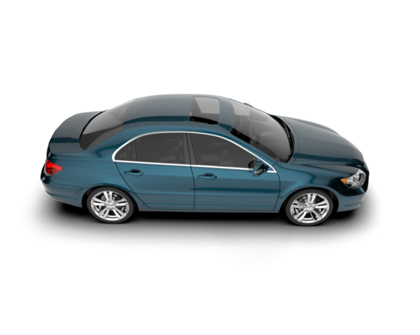 Beyaz arka plan üzerinde izole araç sedan