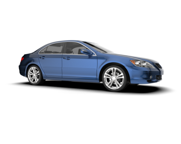 Sedan vagon arka planda izole edildi. 3d görüntüleme - illüstrasyon