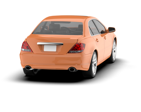 modern araba beyaz arka planda izole edilmiş