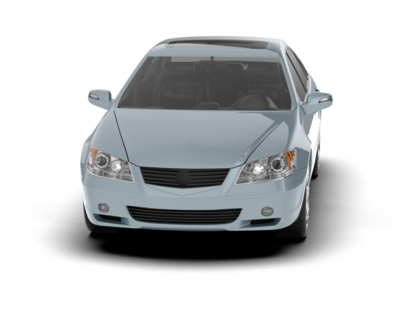 araba beyazda izole edildi.