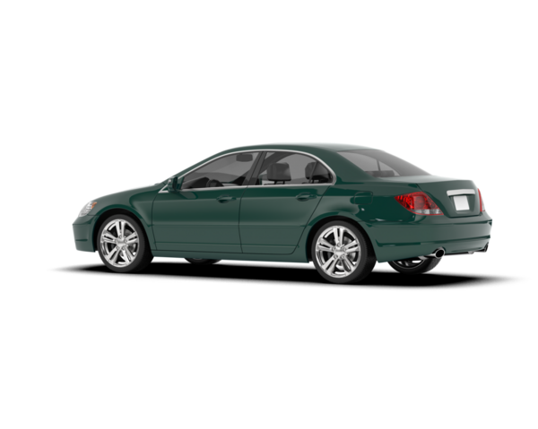 araba beyazda izole edildi.