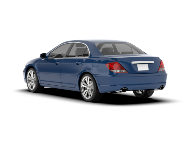 modern lüks araba izole