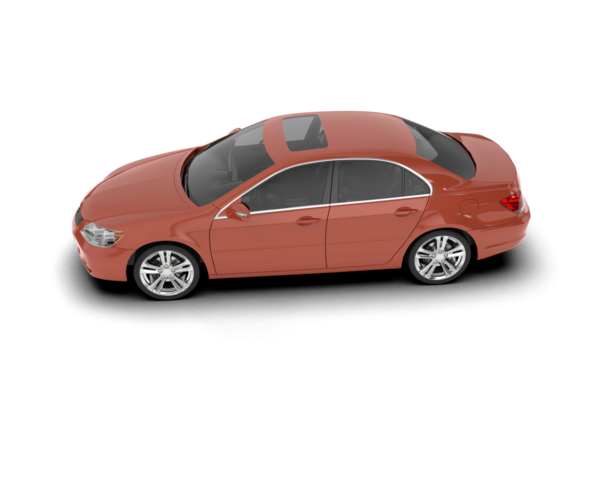 Beyaz arka planda araba sedanı.