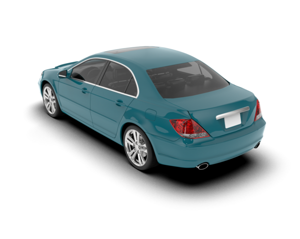 Gerçekçi araba vektör çizim