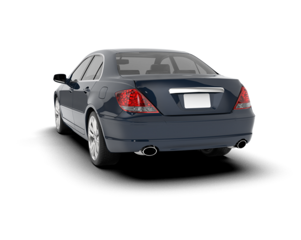 Siyah arka planda modern araba.