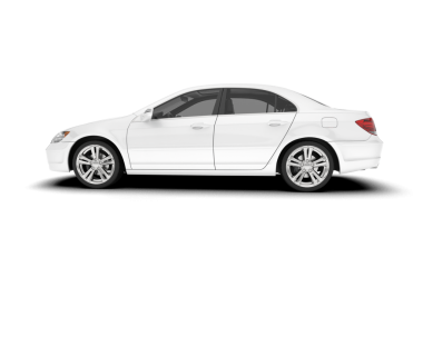 modern araba beyaz arka planda izole edilmiş