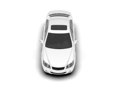 Modern araba beyaz arka planda izole edilmiş. vektör illüstrasyonu