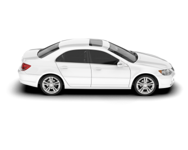 modern araba beyaz arka planda izole edilmiş