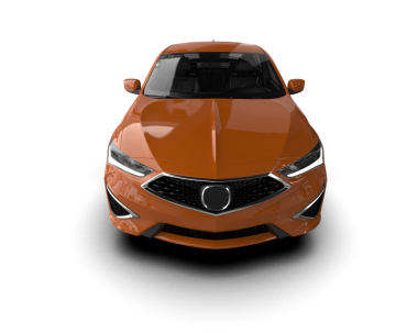 Araba arka planda izole. 3d illüstrasyon - illüstrasyon