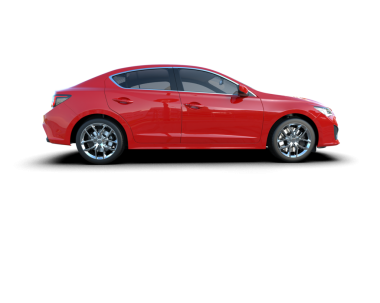 Beyaz arkaplandaki araba