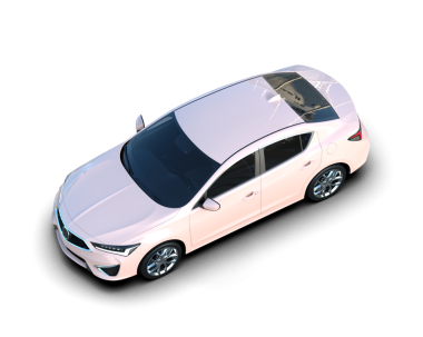 beyaz modern araba. 3d oluşturma