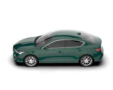 beyaz arka planda modern yeşil araba 3 boyutlu görüntüleme