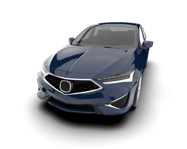 modern lüks araba beyaz arka planda izole edilmiş