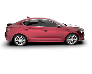 beyaz arkaplanda modern araba