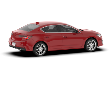 Beyaz arkaplanda kırmızı araba