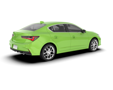 modern araba beyaz arka planda izole edilmiş